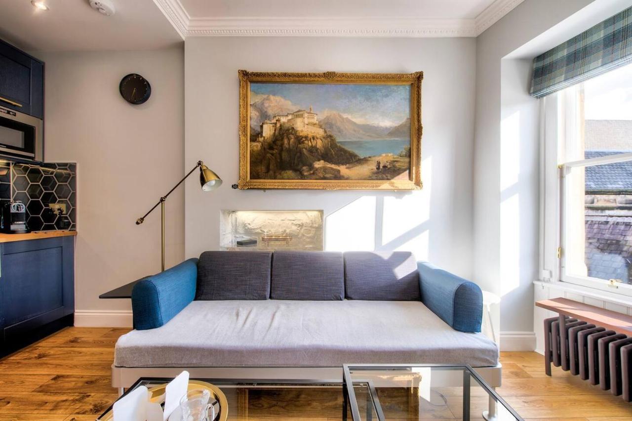 Upper Bow - Luxurious, Modern 1Br Apartment Near Castle เอดินบะระ ภายนอก รูปภาพ